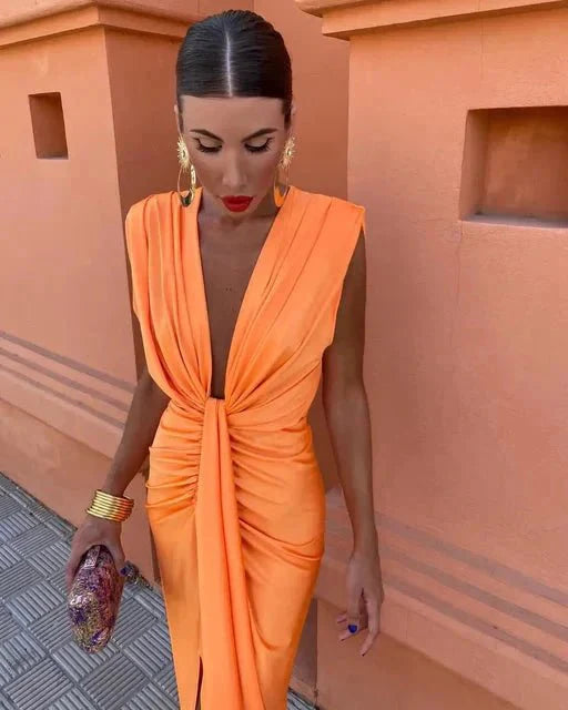 Lara™ | Robe luxueuse en satin