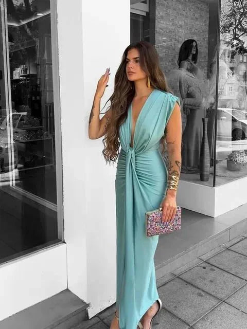 Lara™ | Robe luxueuse en satin