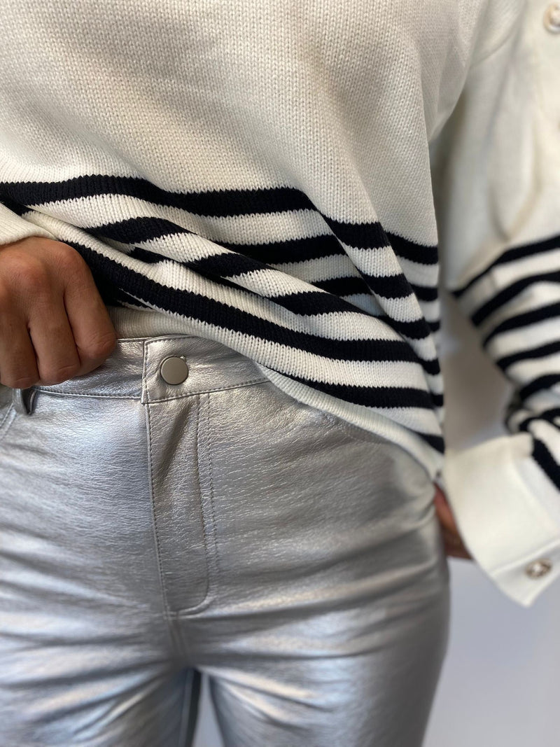 Pantalon Lotti - argenté