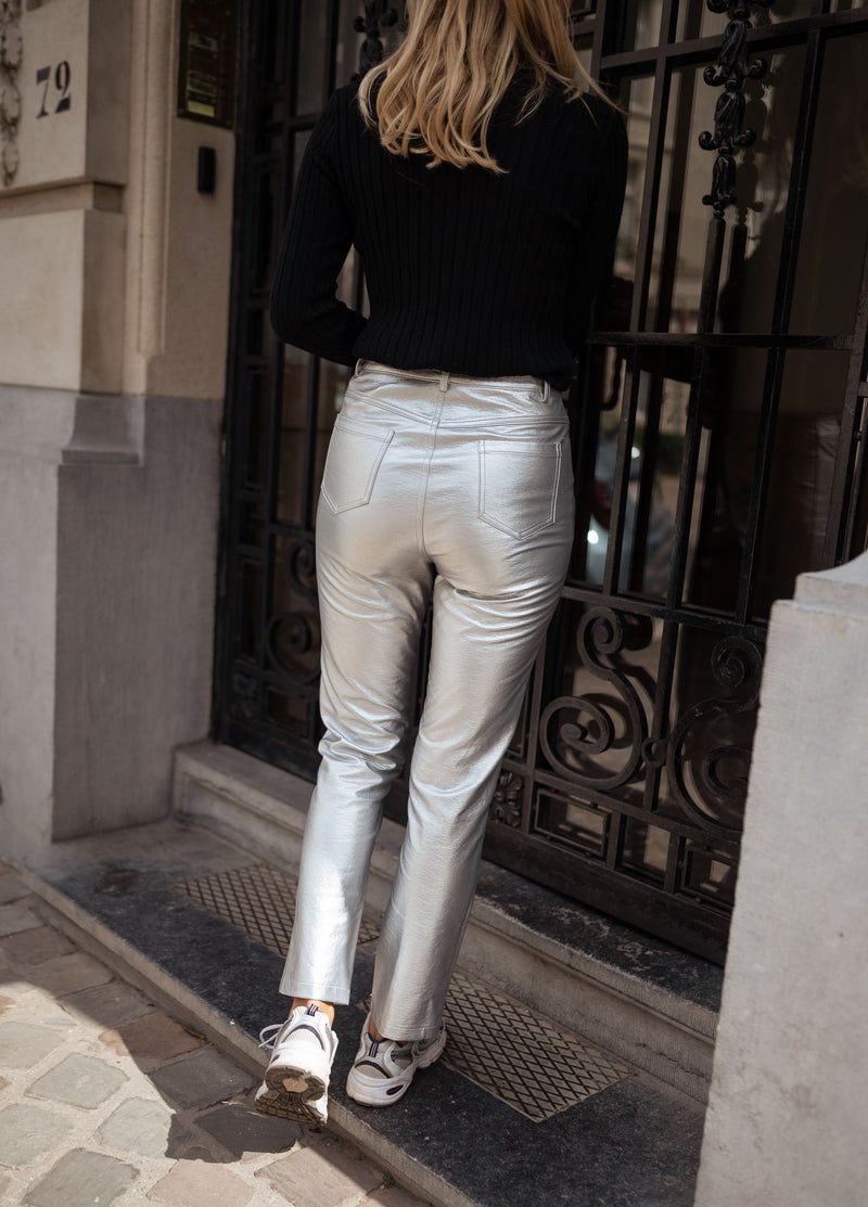 Pantalon Lotti - argenté
