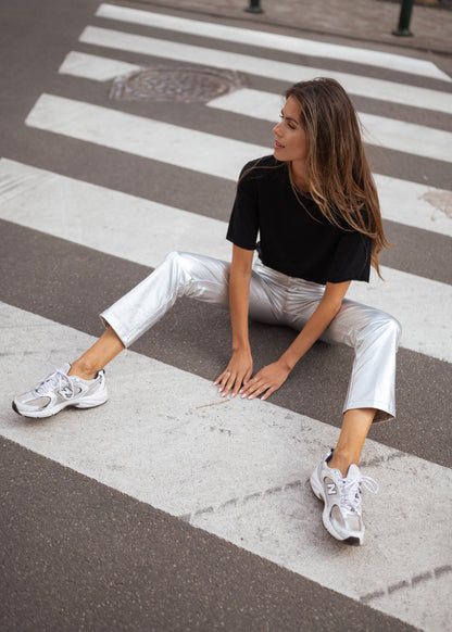 Pantalon Lotti - argenté