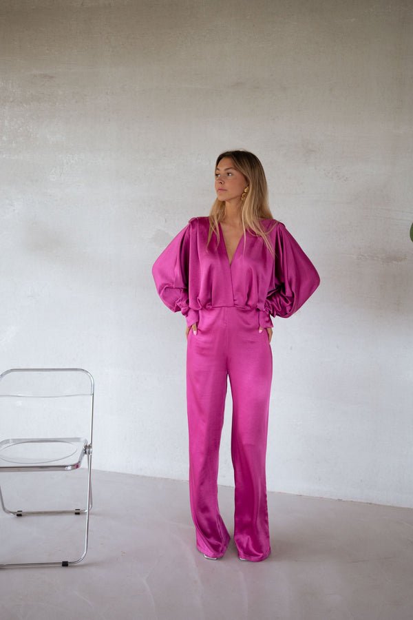 Combinaison Marylou - framboise