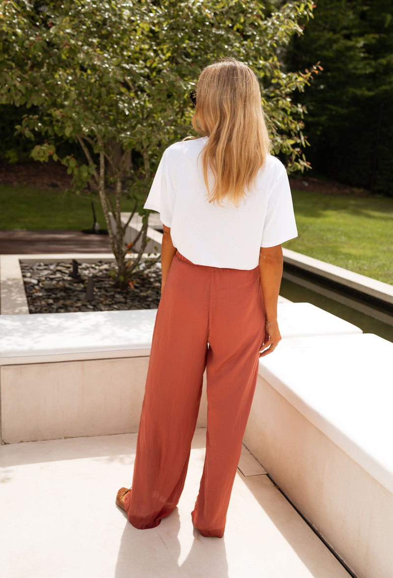 Pantalon Rafael - brique