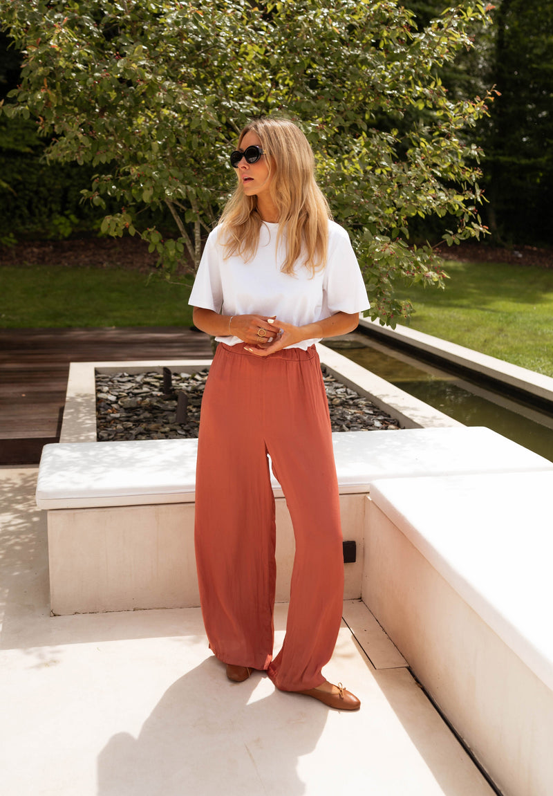 Pantalon Rafael - brique