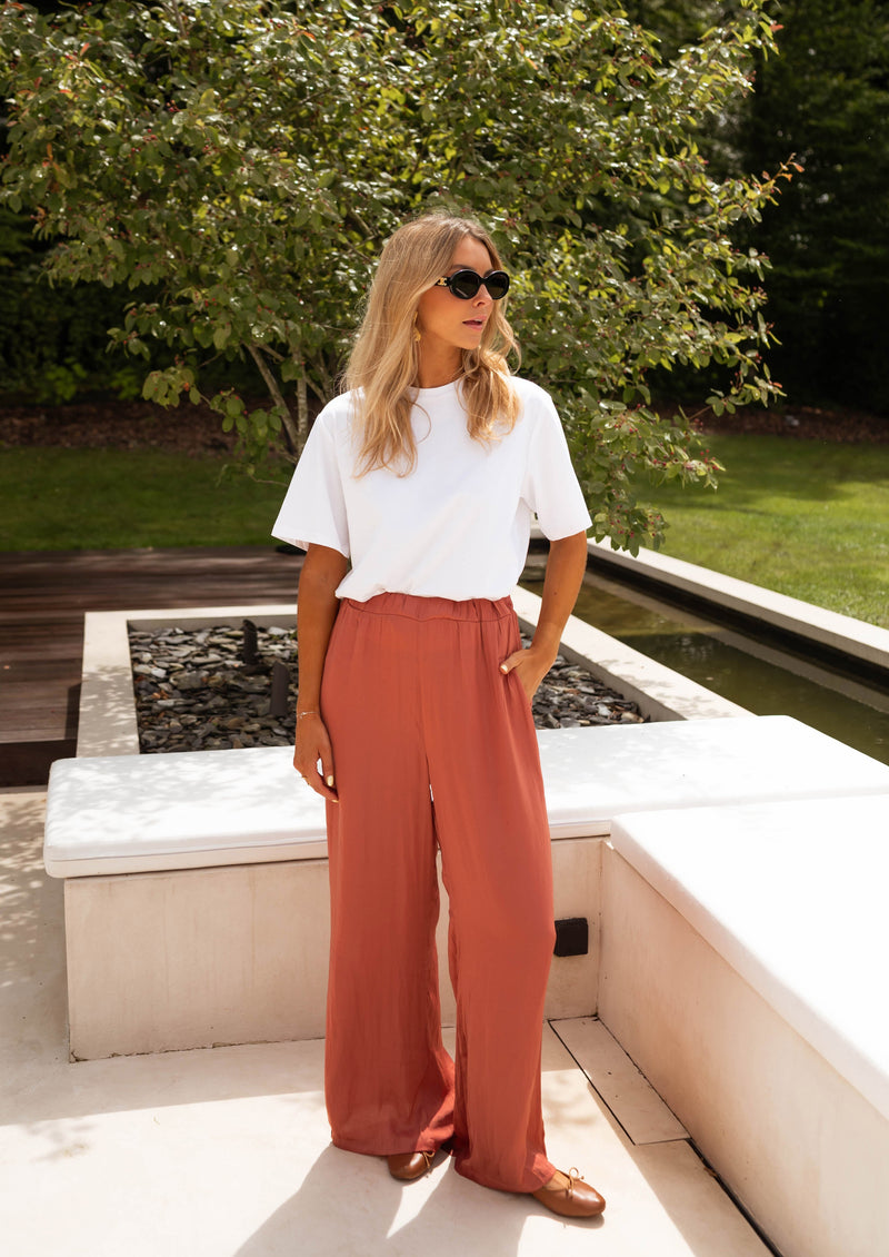 Pantalon Rafael - brique