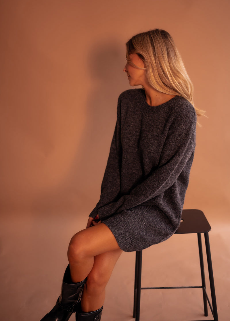 Robe pull Mariam - grise