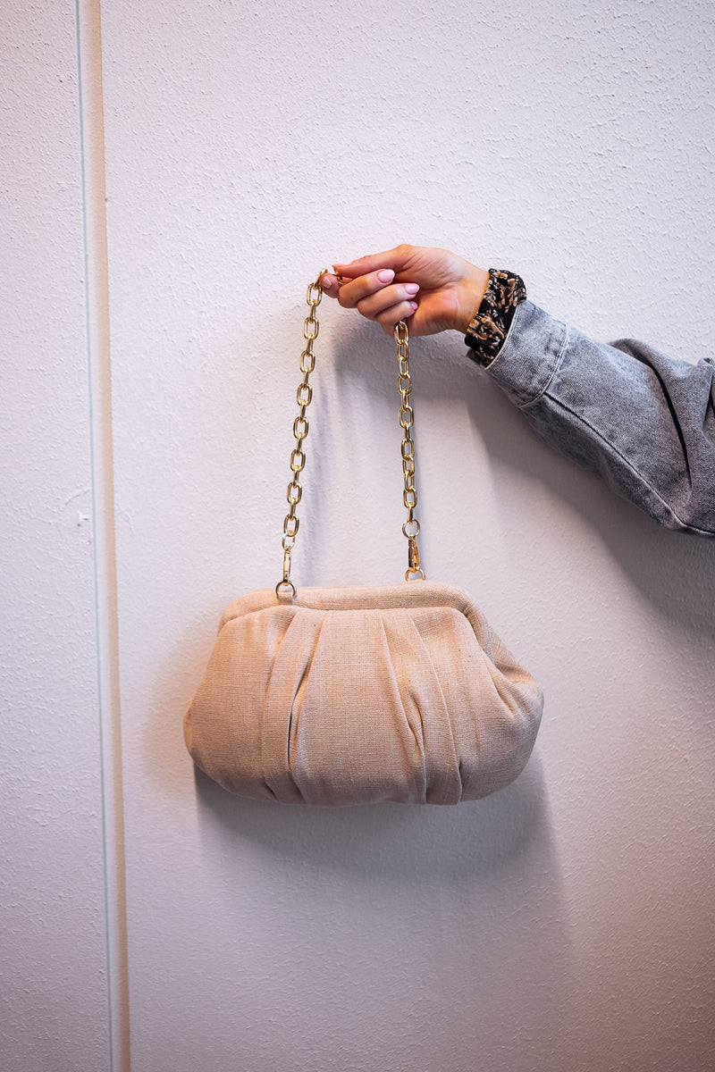 Sac Nika - en lin beige