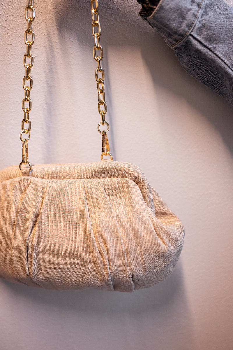 Sac Nika - en lin beige