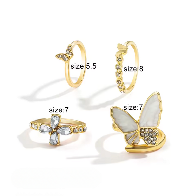 HAZEL | Flutter Ring Set