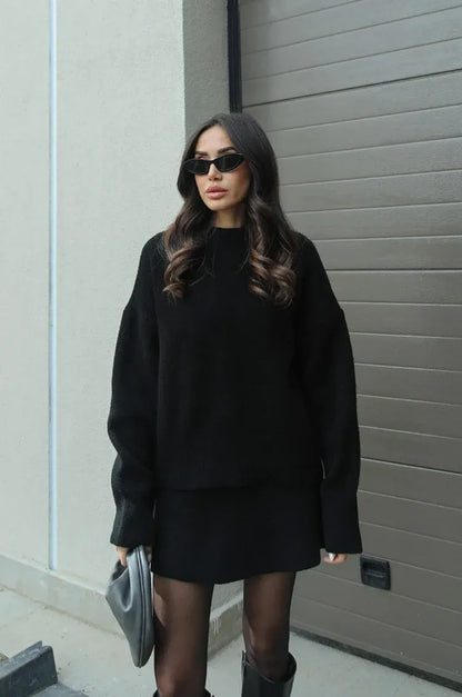 MARINE | ENSEMBLE COURT EN TRICOT